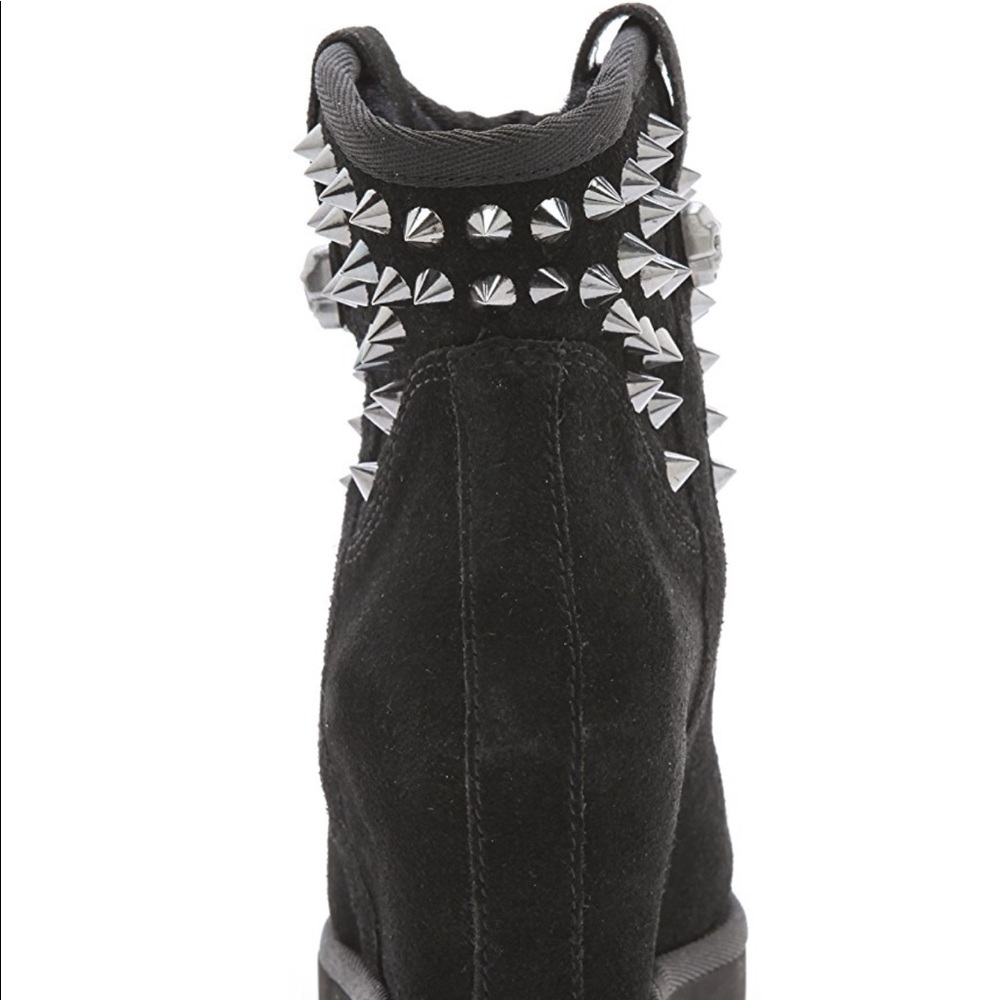 Ash - “Yahoo Bis” Wedge Suede Boots View 4